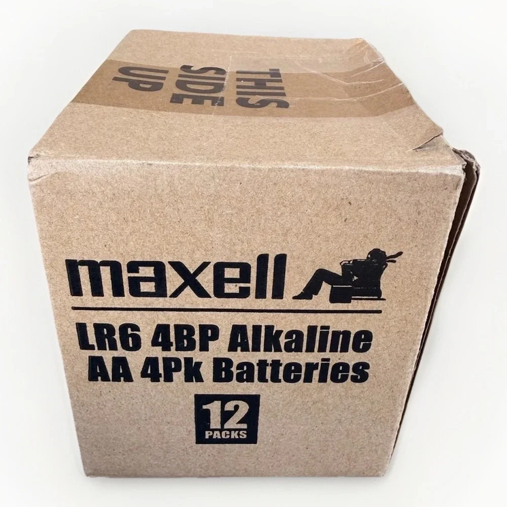 48 Count MAXELL 723865‎ Ready-to-go Long Lasting Reliable Alkaline AAA Battery